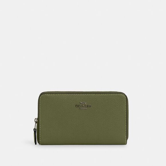 COACH Handbags - NWT Coach Outlet Medium Id Zip Wallet